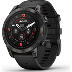 Garmin Epix Pro Gen 2 Sapphire Edition Smartwatch – 47mm Carbon Gray with Silicone Band