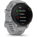 Garmin Forerunner 255S Small Easy to Use Lightweight GPS Running Smartwatch, Advanced Training and Recovery Insights,Safety and Tracking Features included, Up to 12 days Battery Life, Powder Grey