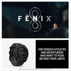 Garmin Fenix 8, 51mm AMOLED Premium Smartwatch and Sports Watch