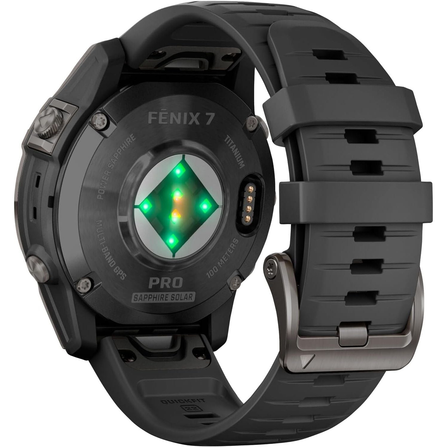 Garmin fēnix 7 Pro Sapphire Solar GPS Smartwatch - 47mm, Multisport, Grey/Black