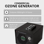 New Comfort Commercial Air Purifier Cleaner Ozone Generator with UV and 3 Year Warranty by Prolux