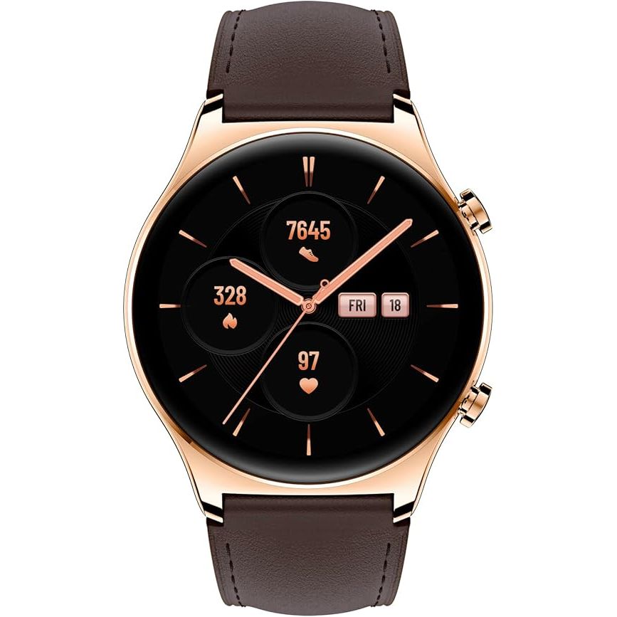 HONOR Watch GS 3 Smart Watch - 1.43" AMOLED Touch Screen, Fitness Tracker with Heart Rate, Sleep & Blood Oxygen Monitor, GPS, 14-Day Battery Life, 104 Sport Modes