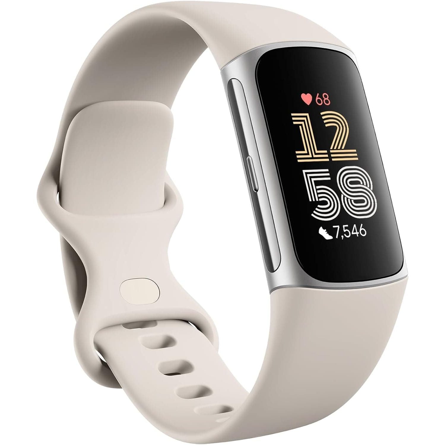 Fitbit Charge 6 Fitness Tracker - Porcelain