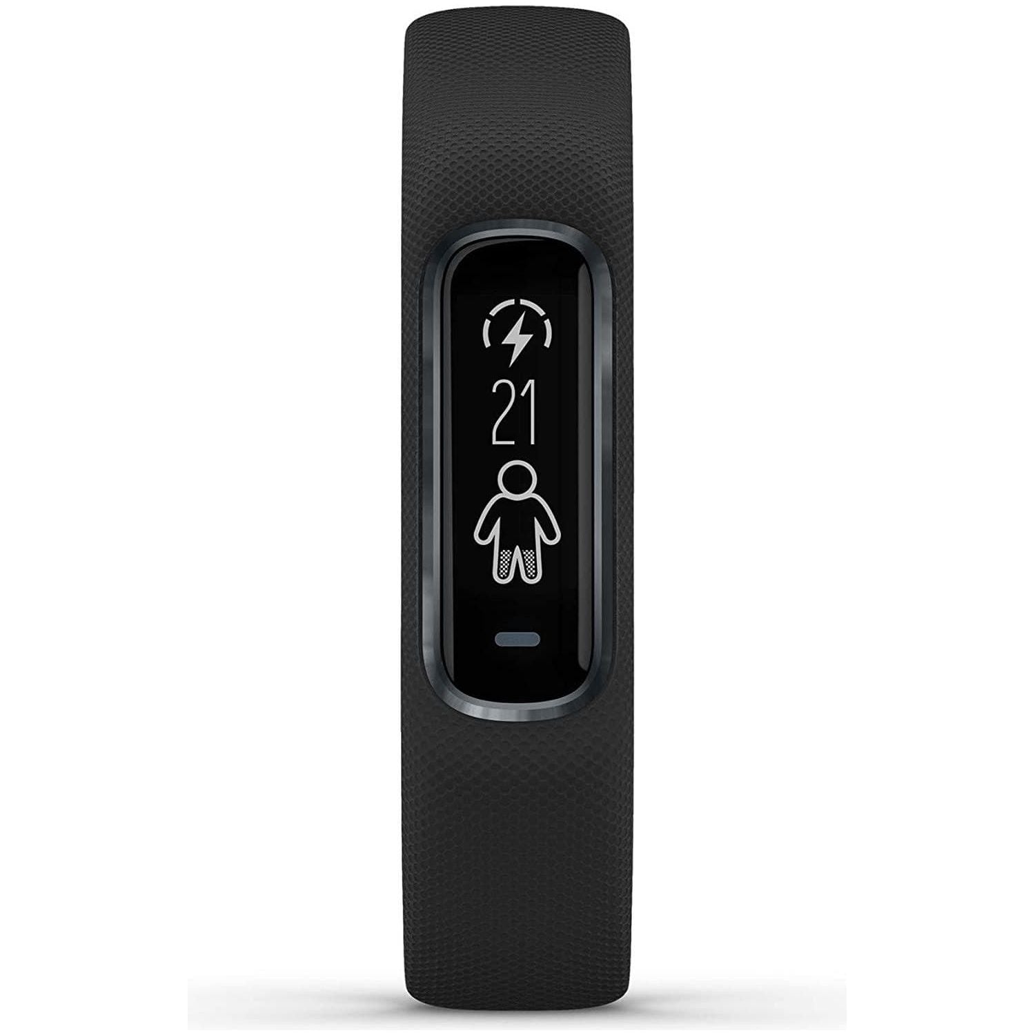 Garmin Vivosmart 4 Smart Activity Tracker with Wrist-Based Heart Rate and Fitness Monitoring Tools - Black (Small/Medium)