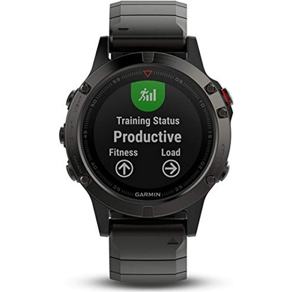 Garmin fēnix 5 Sapphire GPS Multisport Smartwatch  Black