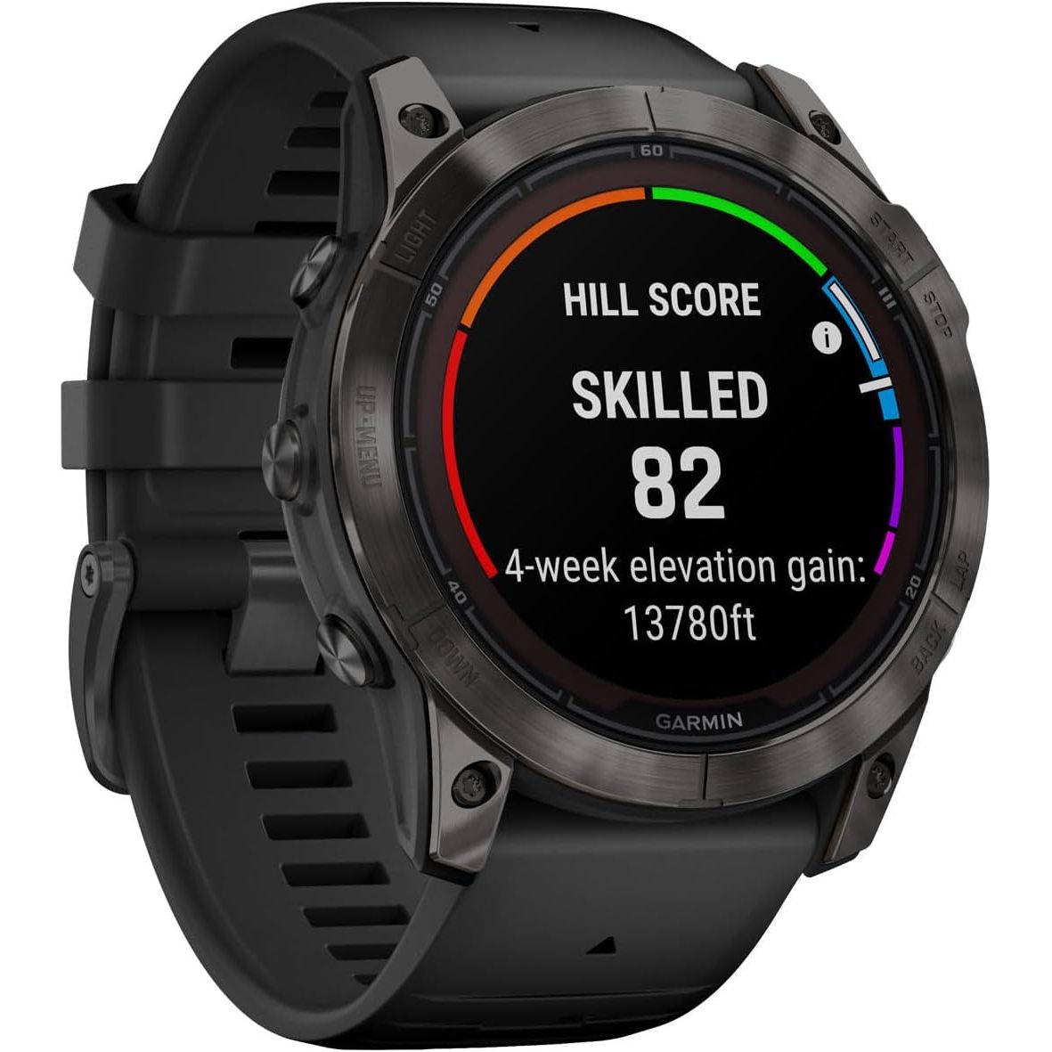 Garmin Fenix 7X Pro Solar Smartwatch – Charcoal Grey, 37-Day Battery, LED Flashlight, Advanced Training & Health Tracking