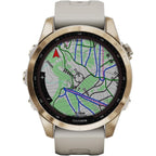 Garmin Fenix® 7S Sapphire Solar Titan