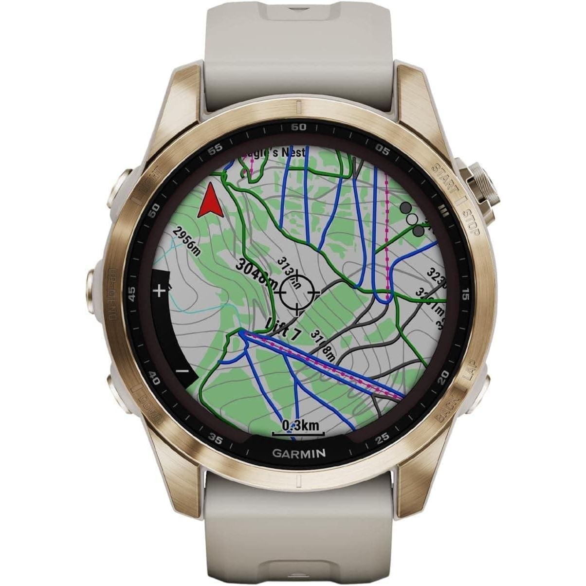 Garmin Fenix® 7S Sapphire Solar Titan