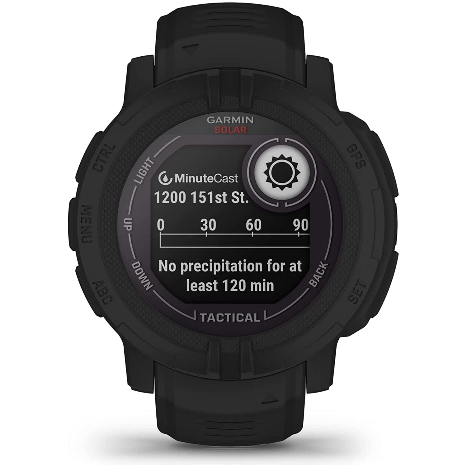 Garmin Instinct 2 Solar Tactical Edition Rugged GPS Smartwatch, Black