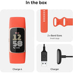Fitbit Charge 6 Fitness Tracker - Coral