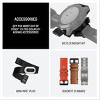 Garmin fenix 7X Pro Solar Glass Smart Watch - Slate Grey