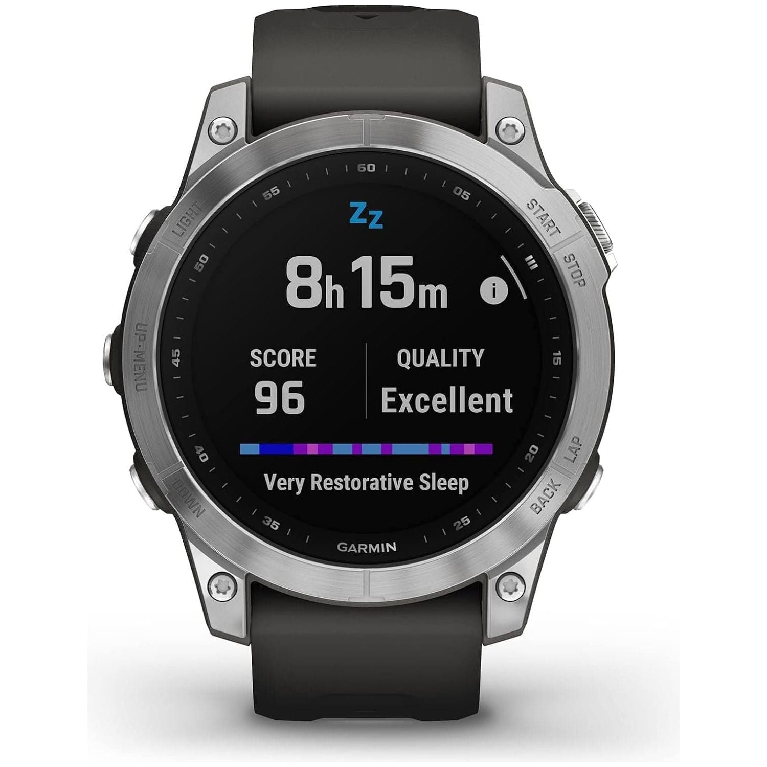 Garmin Fenix 7 Pro Sapphire Solar Edition Silver with Graphite Band