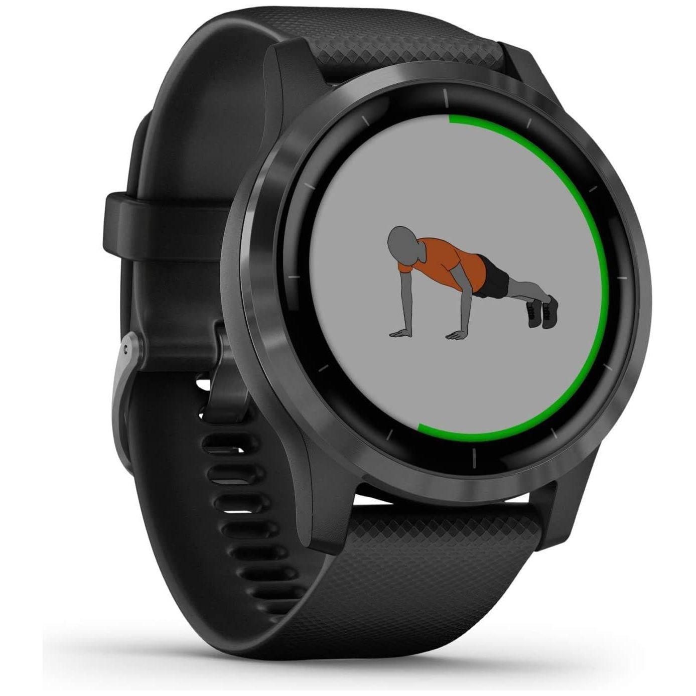 Garmin Vivo active 4 GPS Smart Watch - Black / Gunmetal
