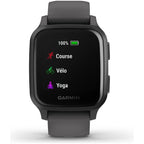 Garmin Venu Sq GPS Smartwatch with All-day Health Monitoring and Fitness Features, Built-in Sports Apps and More, Shadow Grey with Slate Bezel