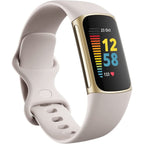 Fitbit Charge 5 Fitness Tracker - Gold / White
