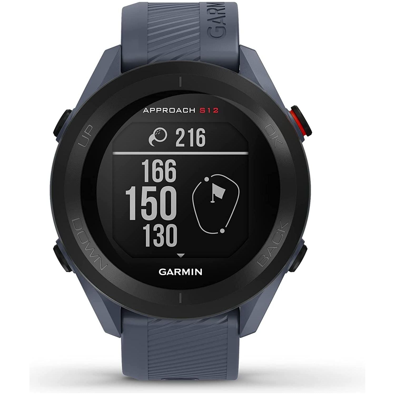 Garmin Approach S12 GPS Golf Watch - Granite Blue