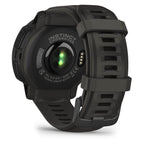 Garmin Instinct Crossover Solar – 45mm Rugged Hybrid Smartwatch, Solar Charging, 70-Day Battery, GPS, SpO2 - Graphite