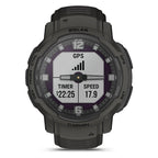 Garmin Instinct Crossover Solar – 45mm Rugged Hybrid Smartwatch, Solar Charging, 70-Day Battery, GPS, SpO2 - Graphite
