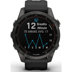 GARMIN Fenix 7S Sapphire Solar HRM With GPS Multisport Watch - Grey