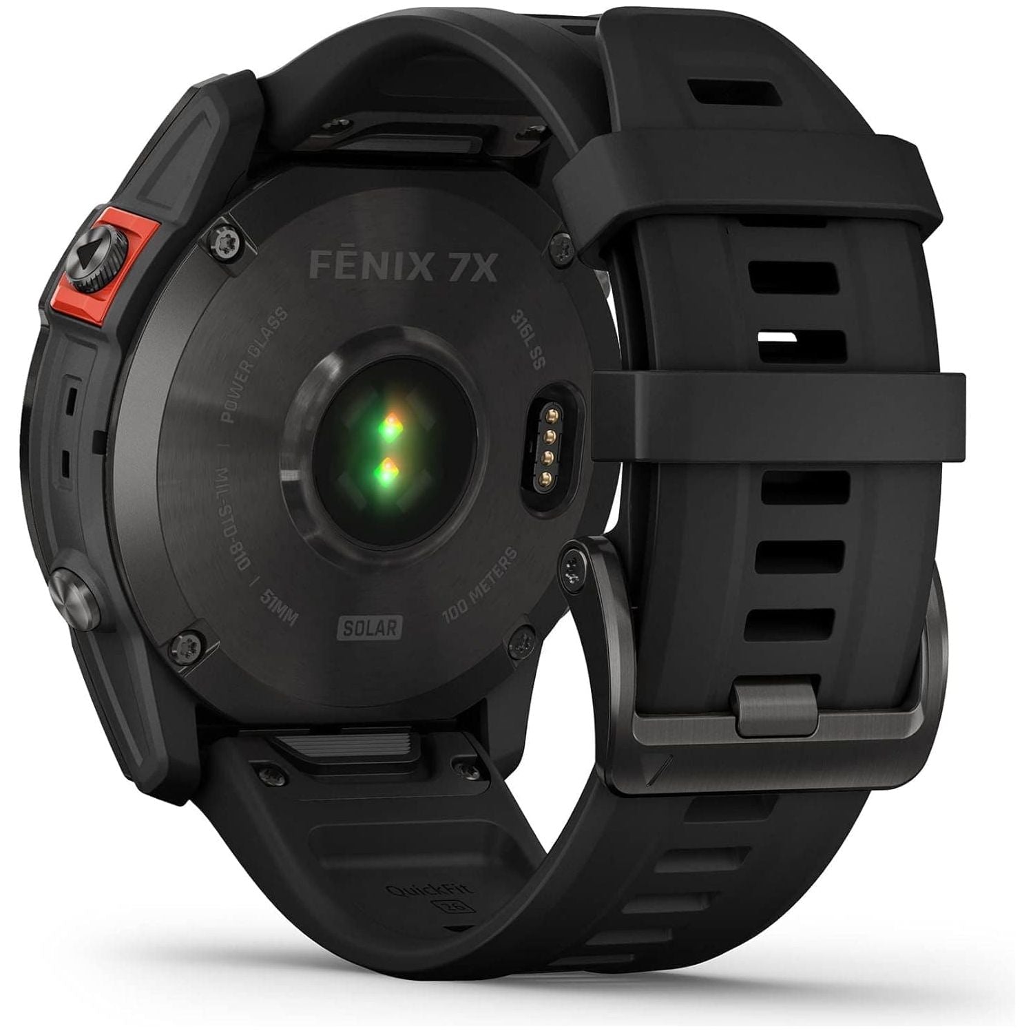 Garmin fēnix 7X SOLAR, Large Multisport GPS Smartwatch, Solar Charging, Advanced Health and Training Features, Up to 37 days battery life, Black