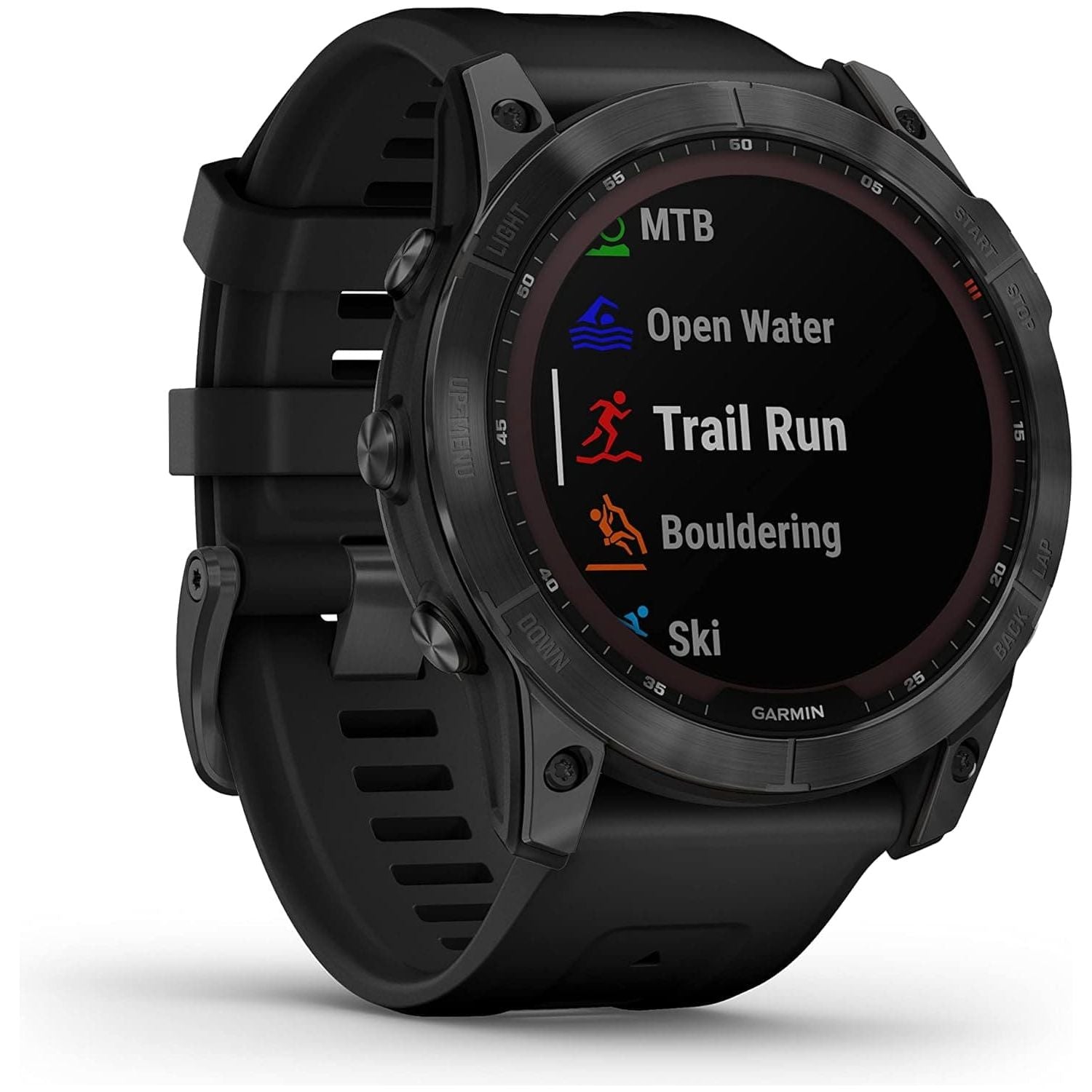 Garmin fēnix 7X SOLAR, Large Multisport GPS Smartwatch, Solar Charging, Advanced Health and Training Features, Up to 37 days battery life, Black