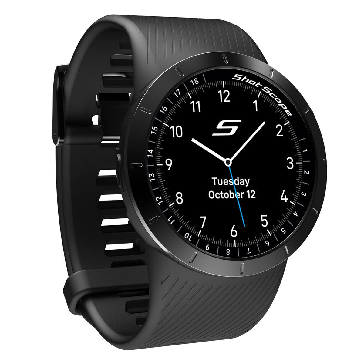 Shot Scope X5 Premium GPS Watch - Stealth Black