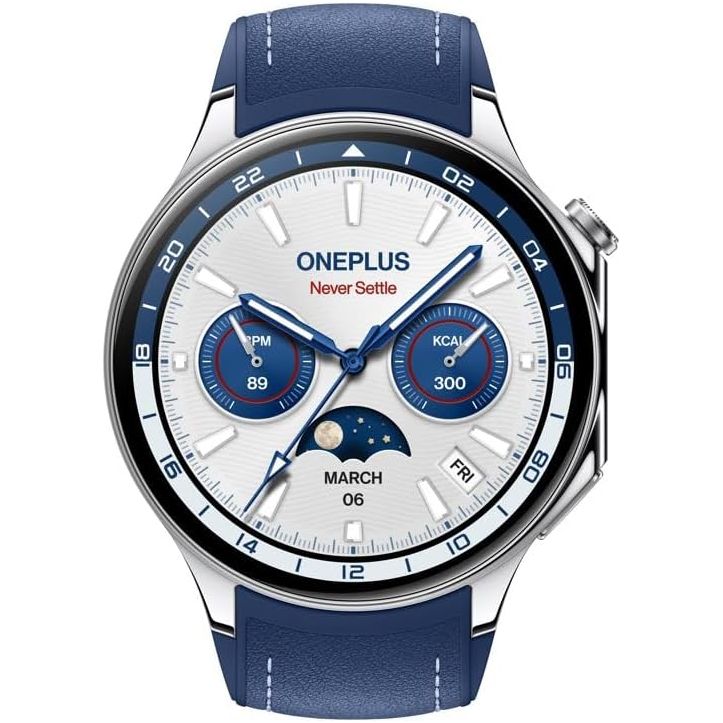 OnePlus Watch 2 Smartwatch - Nordic Blue