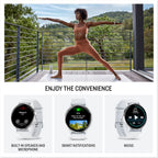 Garmin Venu 3, AMOLED GPS Smartwatch with All-day Advanced Health and Fitness Features, Voice Functionality, Music Storage, Wellness Smartwatch with up to 14 days battery life, Black