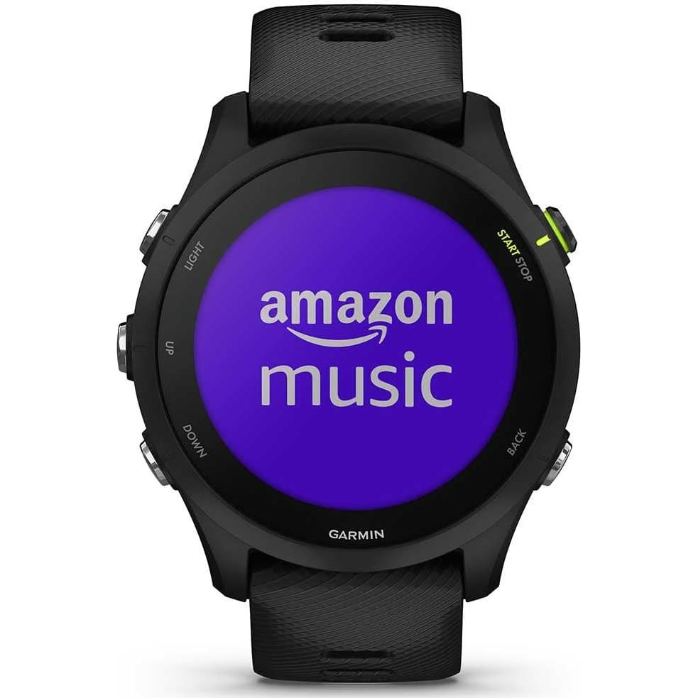 Garmin Forerunner 255 Easy to Use Lightweight GPS Running Smartwatch, Music Storage, Advanced Training and Recovery Insights, Safety and Tracking Features, Up to 14 days Battery Life, Black
