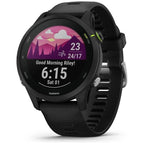 Garmin Forerunner 255 Easy to Use Lightweight GPS Running Smartwatch, Music Storage, Advanced Training and Recovery Insights, Safety and Tracking Features, Up to 14 days Battery Life, Black