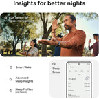 Fitbit Google Charge 6 Activity Tracker with 6-months Premium Membership Included, 7 days battery life and Google Wallet and Google Maps