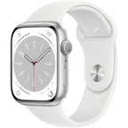 Watch Series 8 GPS + Cellular 45mm NO STRAP - Silver Aluminium
