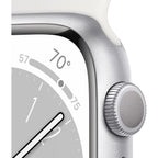 Watch Series 8 GPS + Cellular 45mm NO STRAP - Silver Aluminium