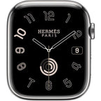 Watch Series 8 Hermes (Cel), Silver Stainless Steel, 45mm - Silver body