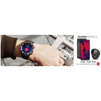 HUAWEI Watch 2 Sport Smartwatch, Fitness and Activities Tracker with Built-in GPS, Heart Rate, Music, Smart Notificatons, IP68-Life Waterproof - Black