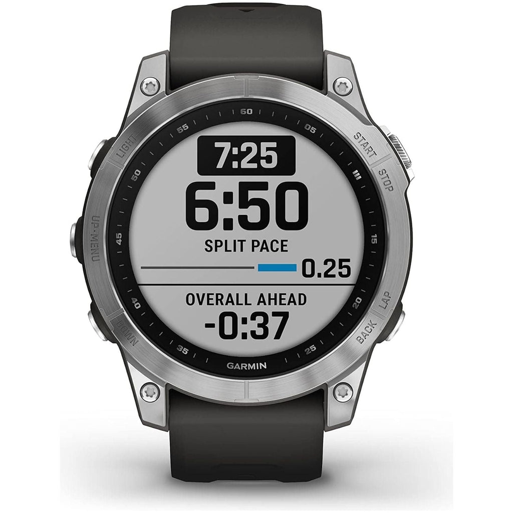Garmin Fenix 7 Pro Sapphire Solar Edition Silver with Graphite Band