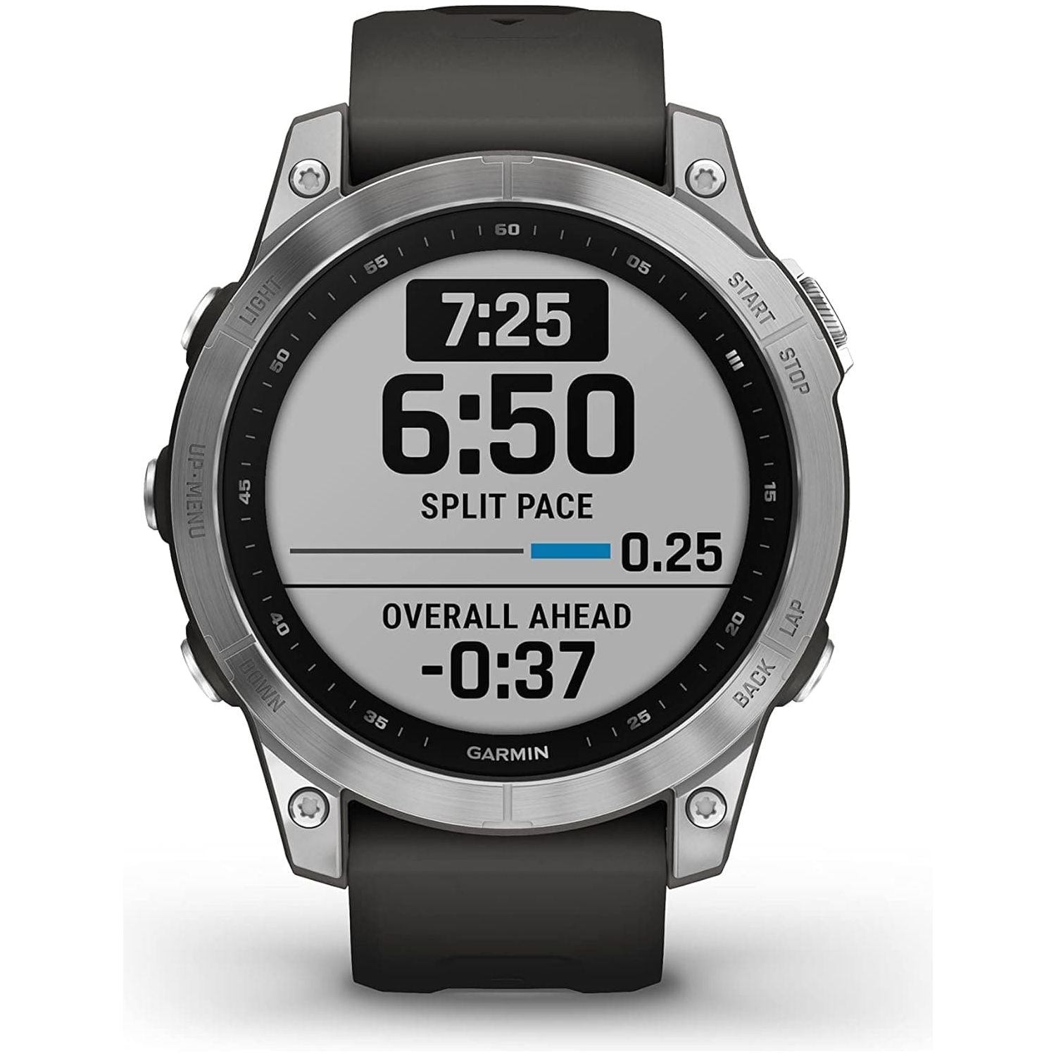 Garmin Fenix 7 Pro Sapphire Solar Edition Silver with Graphite Band