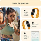 Fitbit Inspire 3 Activity Tracker - Black/Morning Glow
