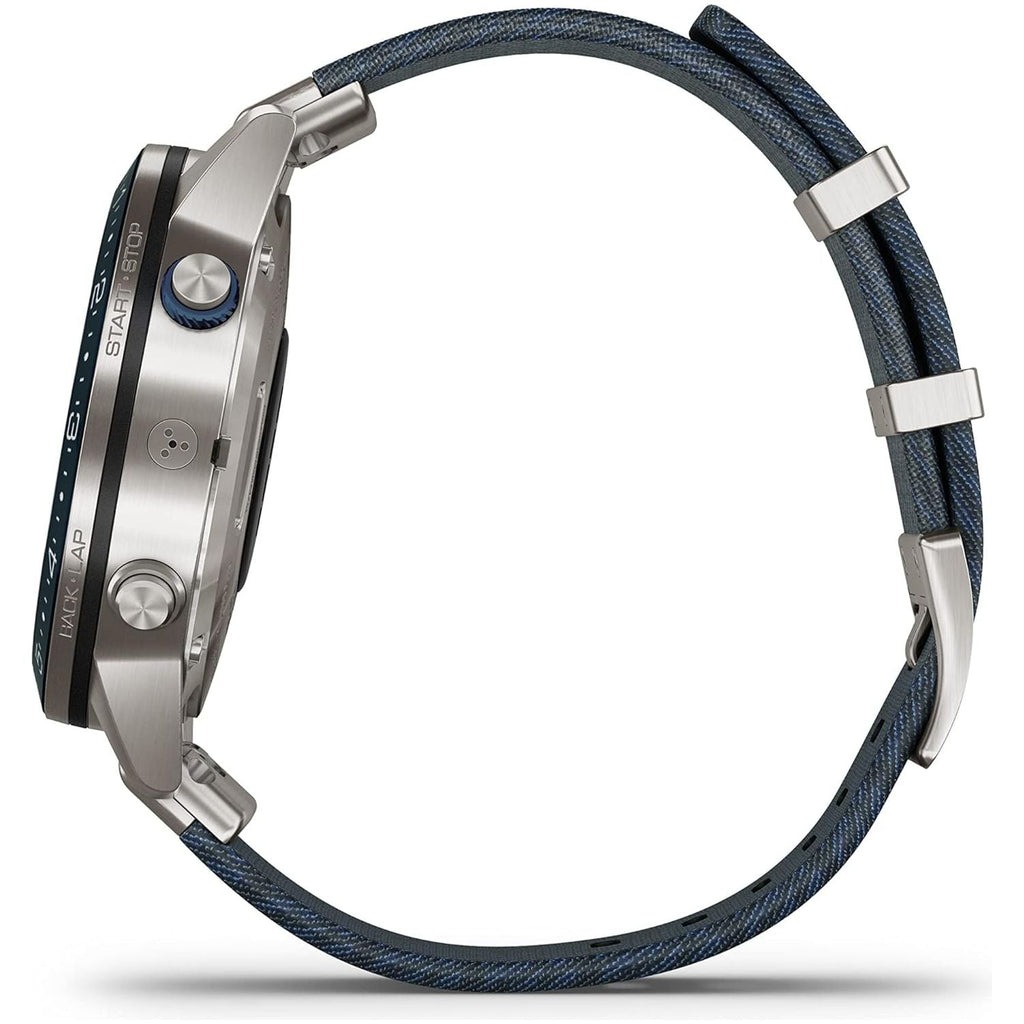 Garmin MARQ Captain Luxury Tool Watch – Nautical Features with Wind, Tide & Temperature Tracking