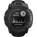 Garmin Instinct 2X, Solar, Tactical Edition, Black