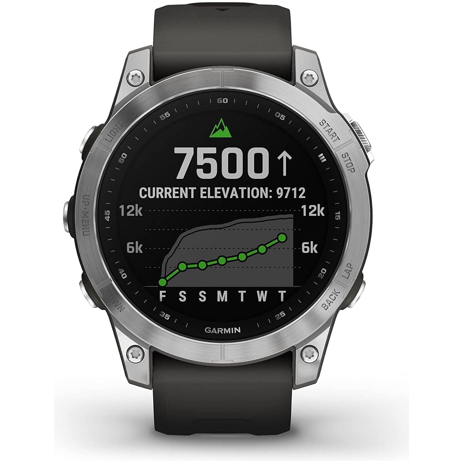 Garmin Fenix 7 Pro Sapphire Solar Edition Silver with Graphite Band