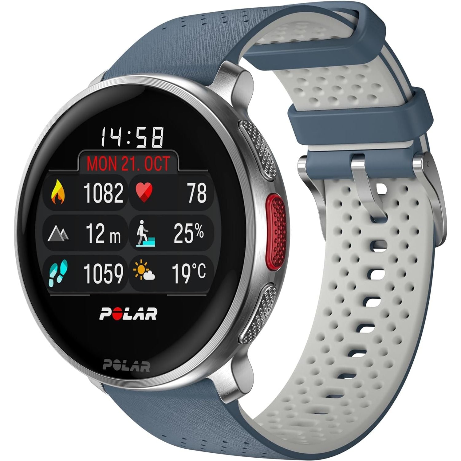 Polar Vantage V3 GPS Multisport Watch – Advanced Heart Rate, Offline Maps, Navigation & Long Battery Life – Ideal for Running & Triathlon