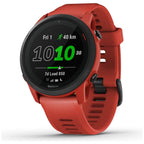 Garmin Forerunner 745 Lightweight GPS Running and Triathlon Smartwatch, Multisport Profile, Advanced Training Features, Music Storage, Safety and Tracking Features , Up to 7 days Battery Life, Red
