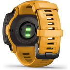 Garmin Instinct Solar, Solar-powered Rugged Outdoor Smartwatch, Built-in Sports Apps and Health Monitoring, Sunburst Yellow