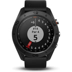 Garmin Approach S60, Premium GPS Golf Watch with Touchscreen Display and Full Color CourseView Mapping, Black w/Silicone Band
