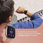 Fitbit Versa 3 Smart Watch - Pink Clay
