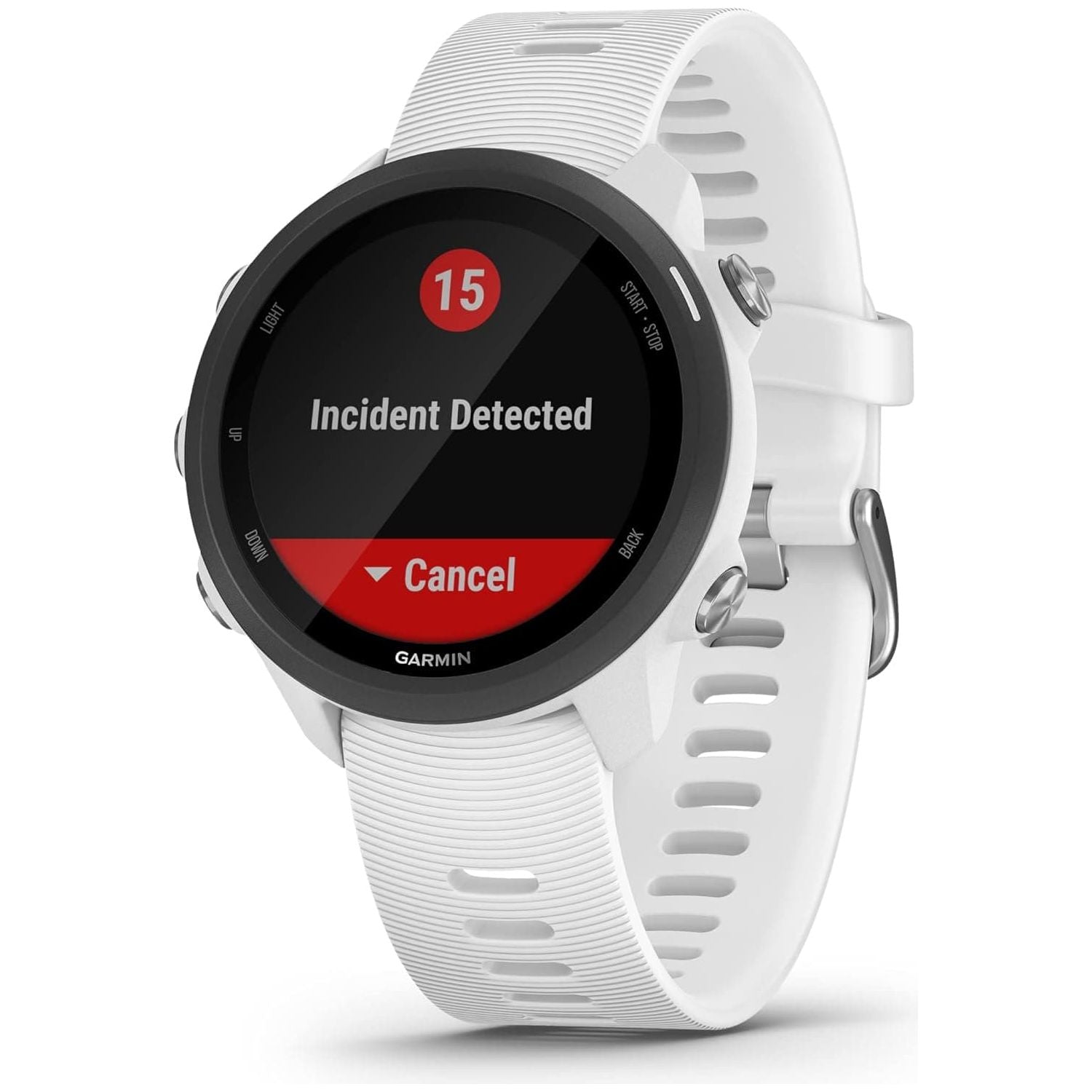 Garmin Forerunner 245 Music GPS Running Smartwatch - White Band