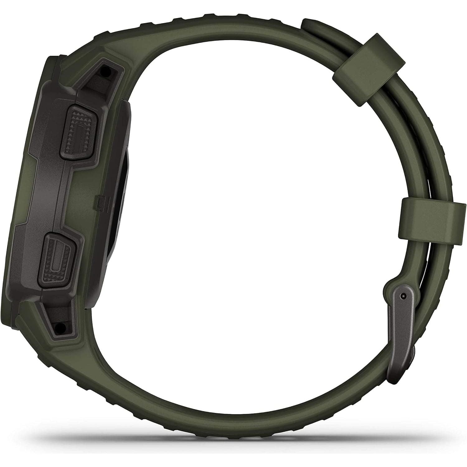 Garmin Instinct Solar Tactical, Solar-powered Rugged Outdoor Smartwatch with Tactical Features, Built-in Sports Apps and Health Monitoring - Moss Green