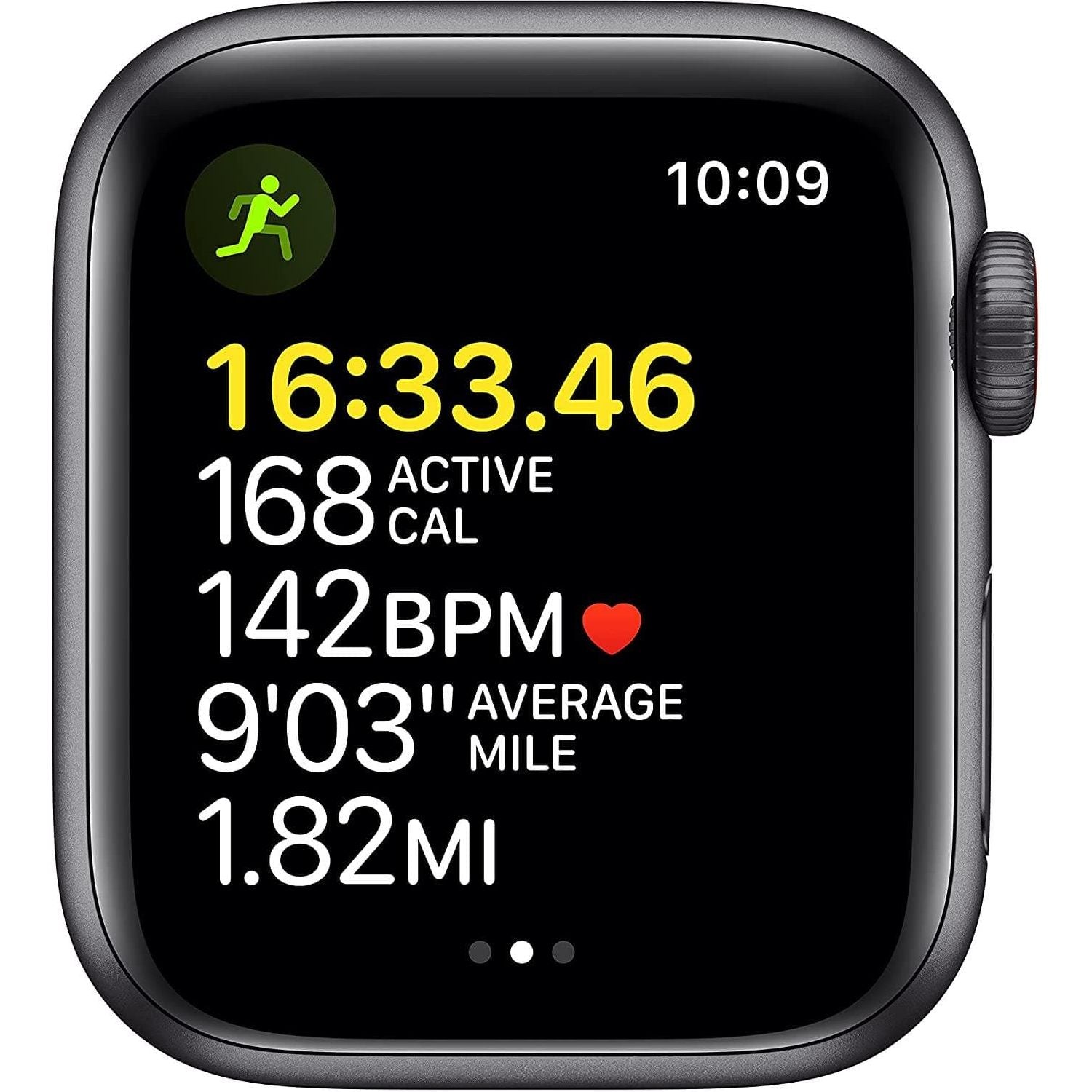 Watch SE (GPS + Cellular), 40mm Space Grey Aluminium Case with Midnight Sport Band MKR23B/A