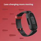 Fitbit Ace 3 Kids Activity Tracker - Black / Red